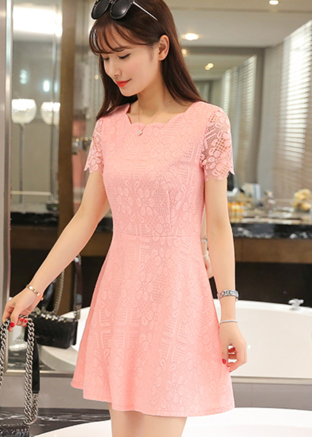 Đầm Ren Mẫu Mới Mùa Xuân BDN001