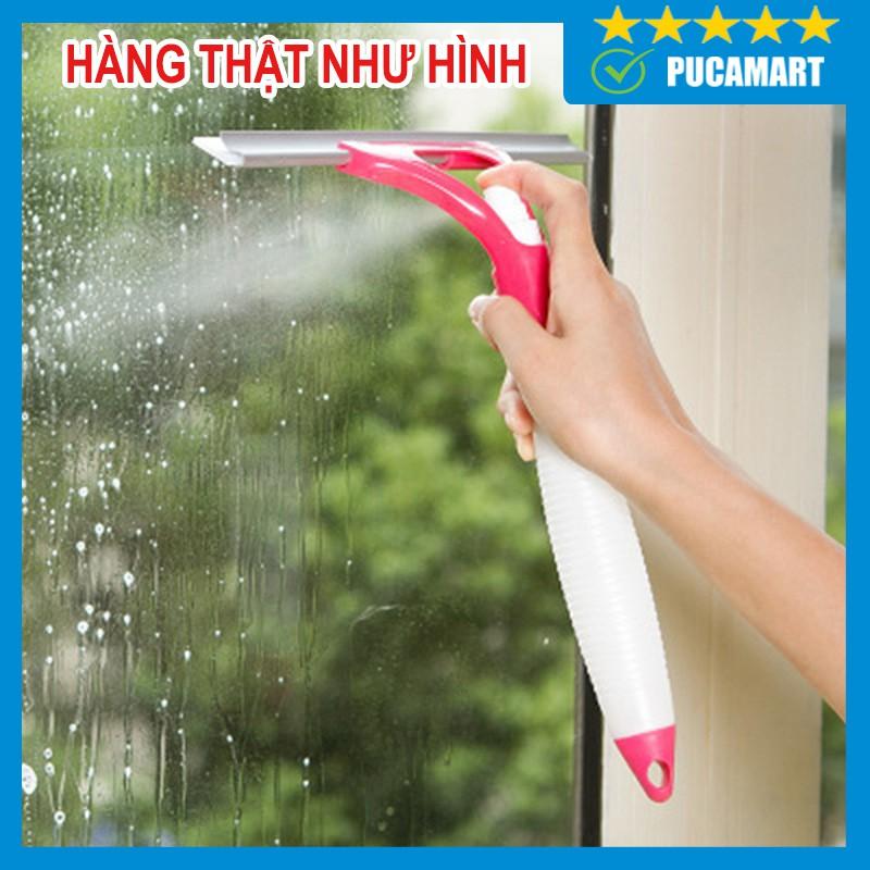 Cây Lau Kính Kiếng Cầm Tay Kèm Bình Xịt