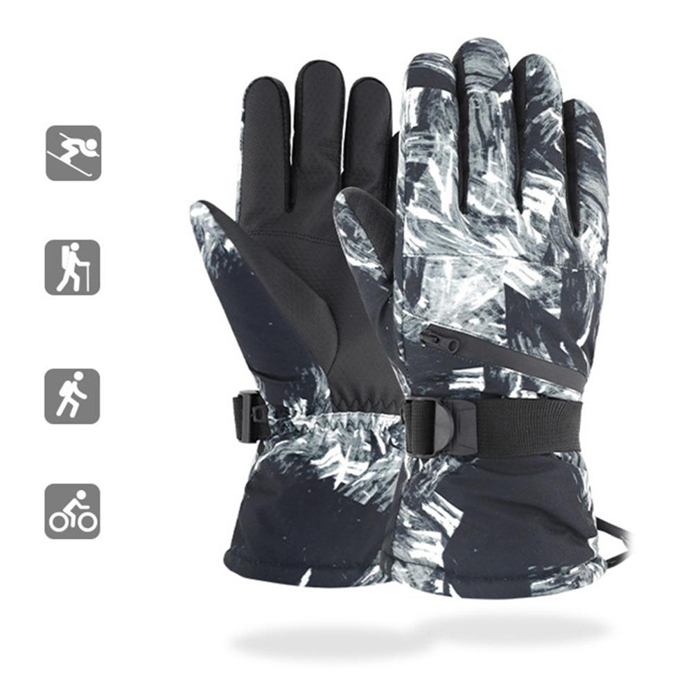 Găng Tay Mùa Đông Unisex Nam Nữ Giữ Ấm Chống Thấm Nước Sử Dụng Màn Hình Cảm Ứng Dễ Dàng