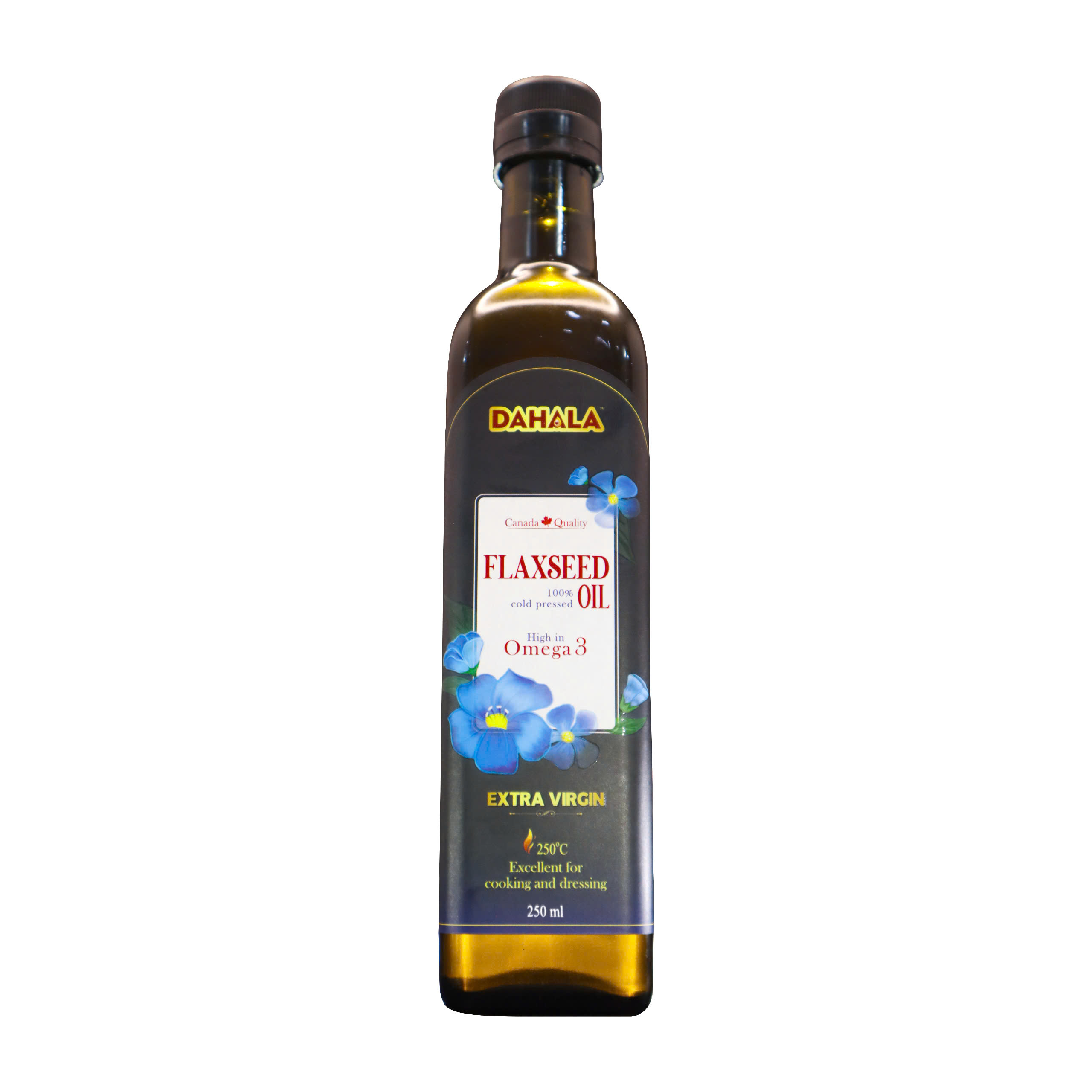 Dầu hạt lanh ép lạnh bền nhiệt DAHALA 250 ml