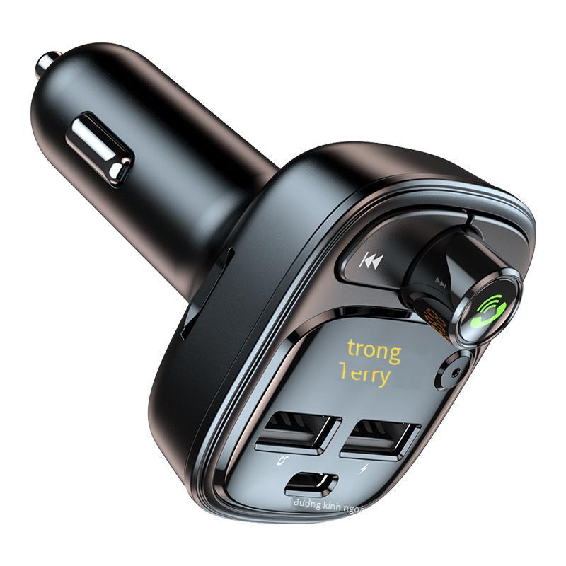 Giá Rẻ Nhất Bluetooth Xe Hơi MP3 Nghe Bluetooth Thông Minh 5.1 Chip Ổ Đĩa U/Thẻ TF PD24W Sạc Nhanh + 2.4A Sạc Xe Hơi