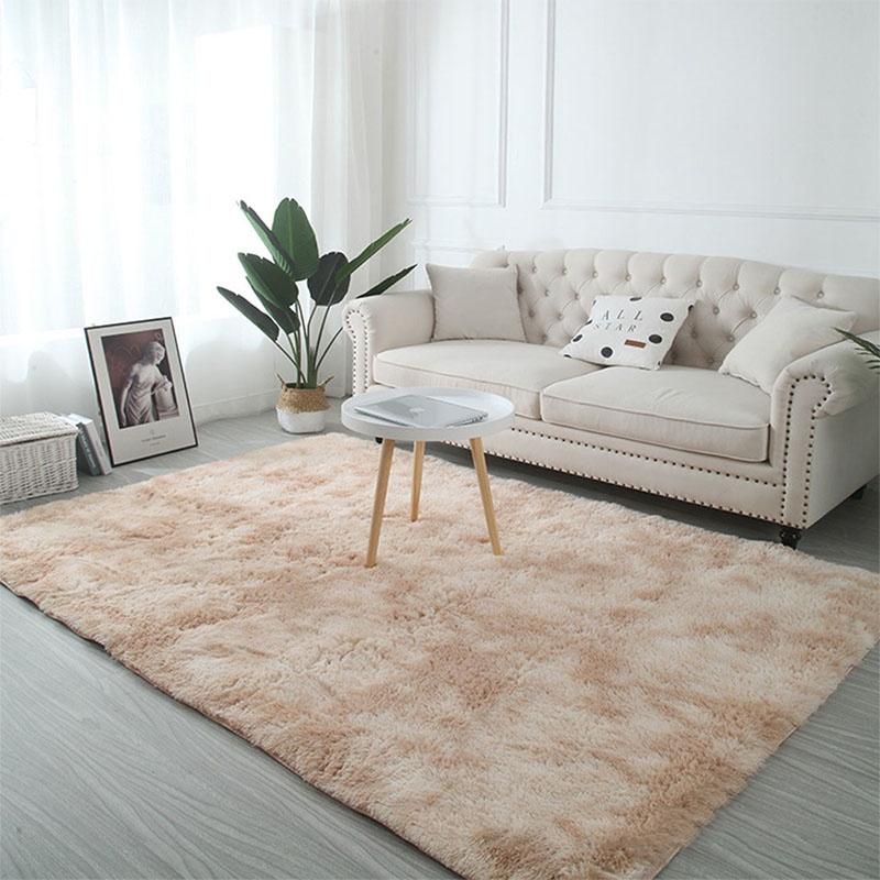 Thảm Lông Lót Sàn Chống Trượt Phong Cách Bắc Âu