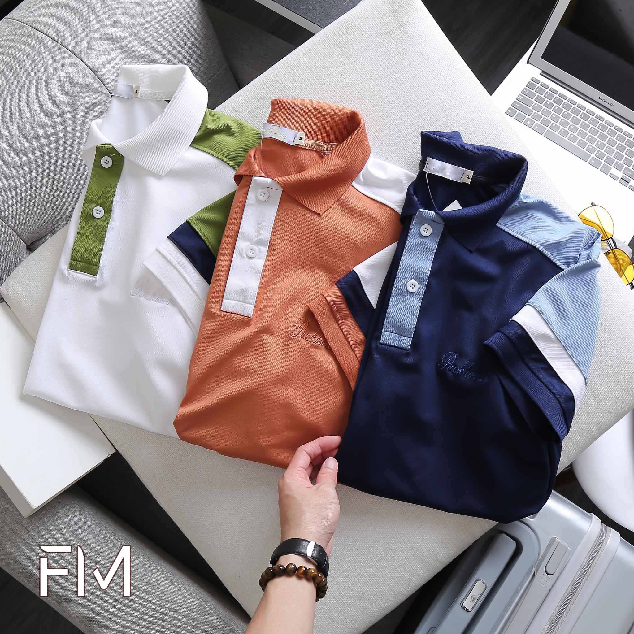 Áo thun nam cổ bẻ, phong cách trưởng thành, chất liệu co giãn dễ dàng vận động - FORMEN SHOP - FMPS164