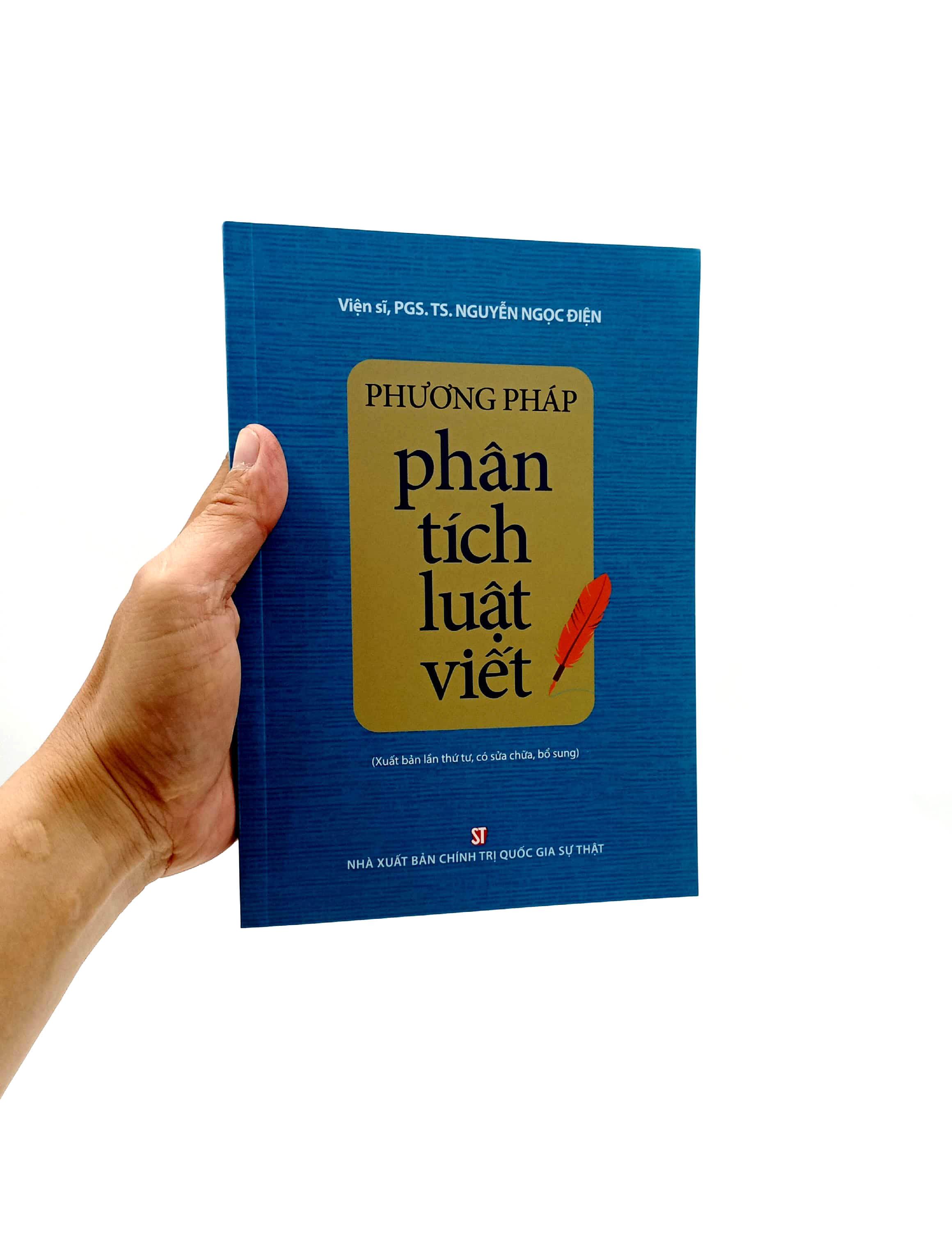 Phương Pháp Phân Tích Luật Viết (Xuất Bản Lần Thứ Tư, Có Sửa Chữa, Bổ Sung)