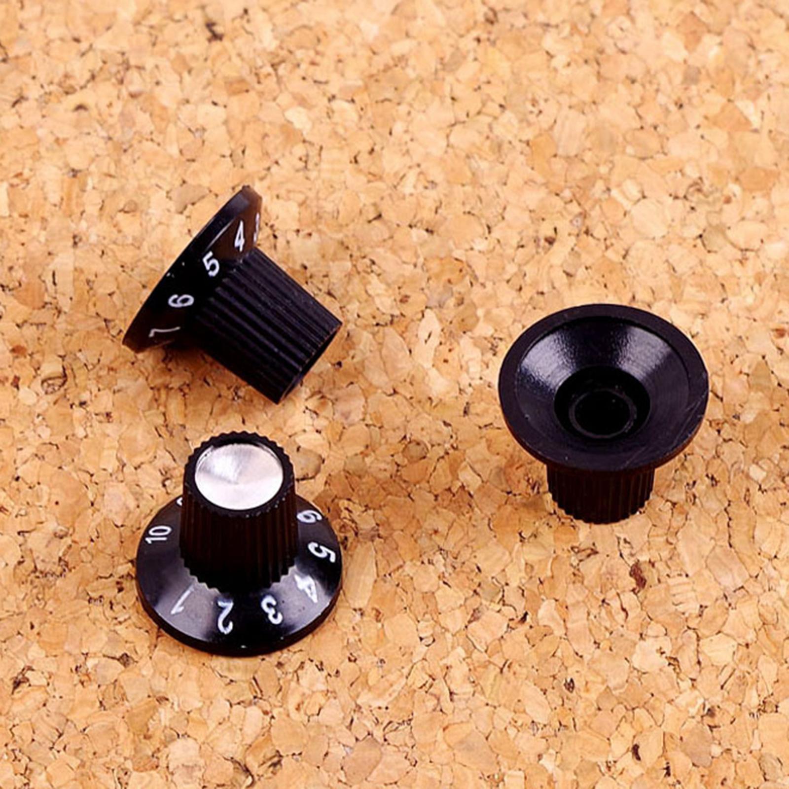 3 Piece Guitar Bass Amp Knobs