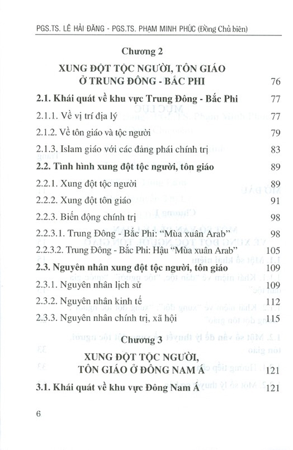 Xung Đột Tộc Người, Tôn Giáo Ở Một Số Quốc Gia Trong Những Năm Gần Đây