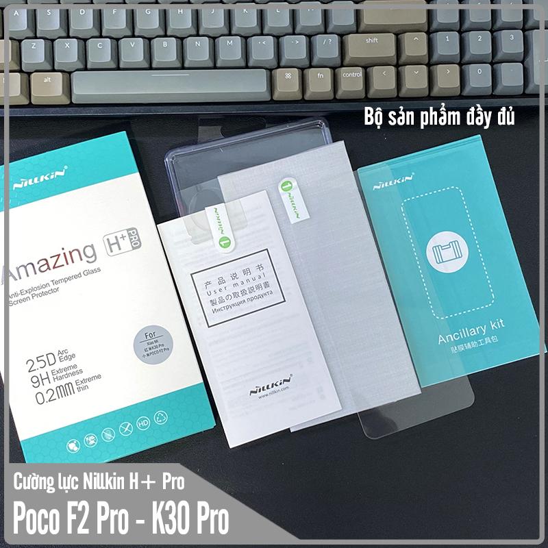 Kính cường lực cho Xiaomi Poco F2 Pro - Redmi K30 Pro - K30 Ultra trong suốt Nillkin H+ Pro - Hàng Nhập Khẩu