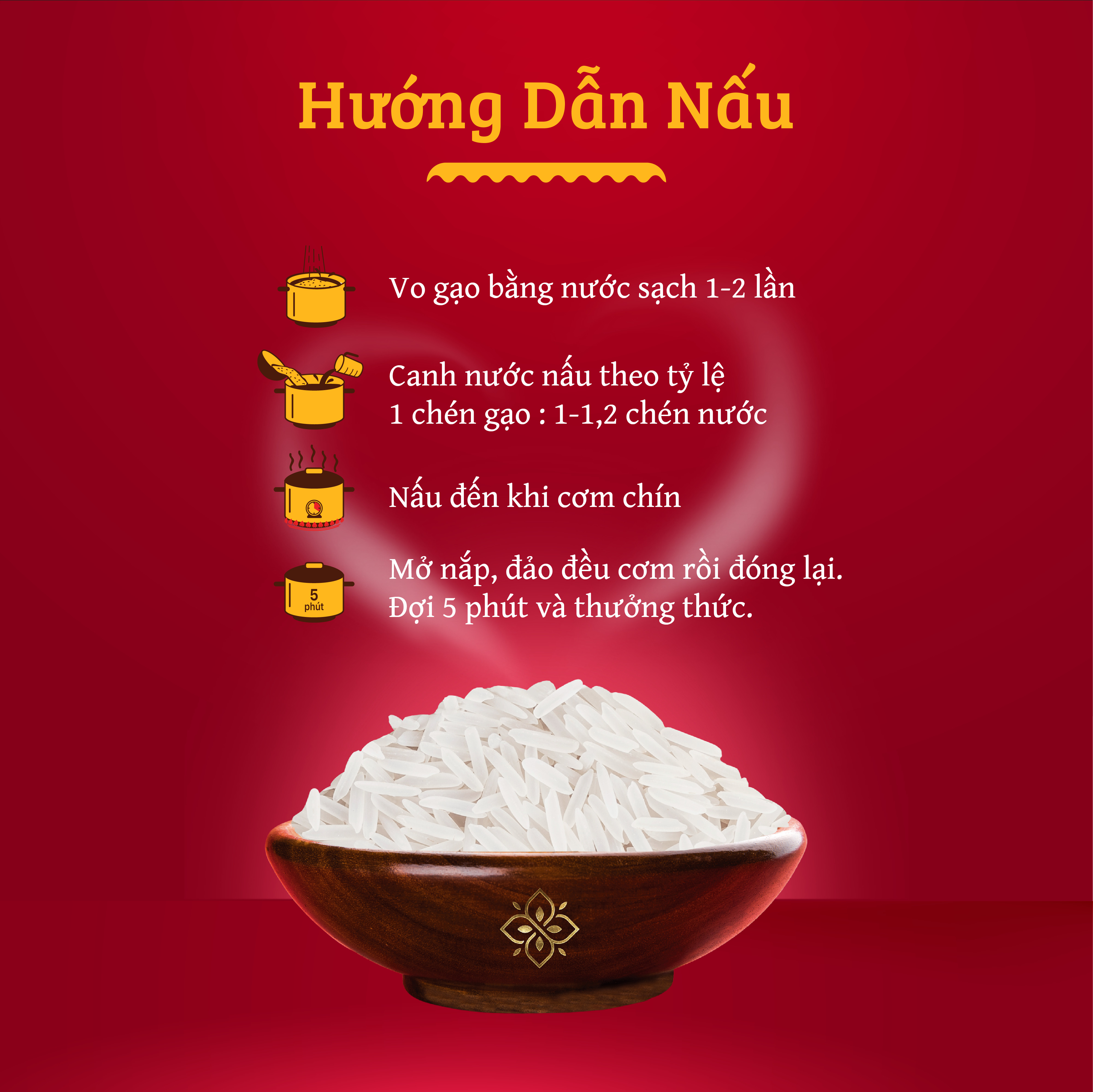 Gạo thơm thượng hạng - Nàng Sen Yêu Thương