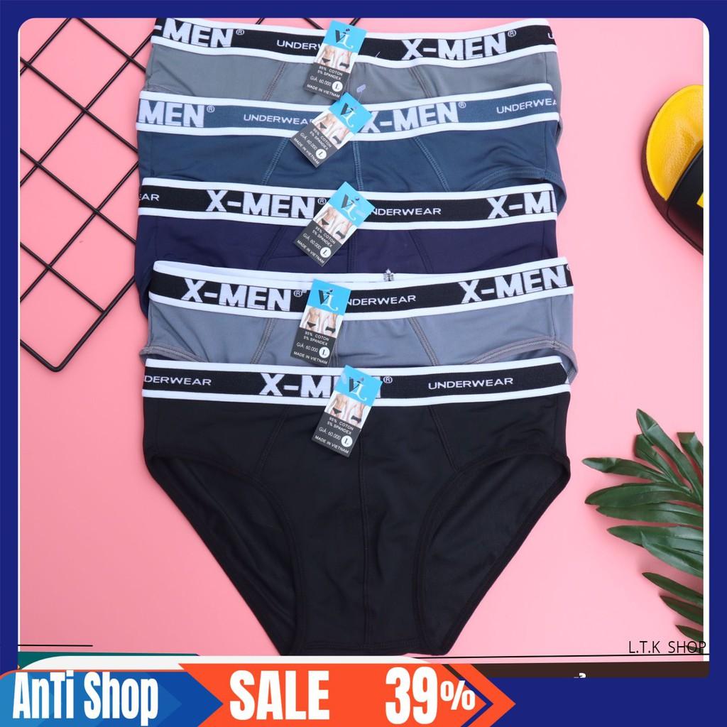 Combo 3 quần Lót nam XM- Quần sịp xì nam thun lạnh co giãn mới(siêu sale)