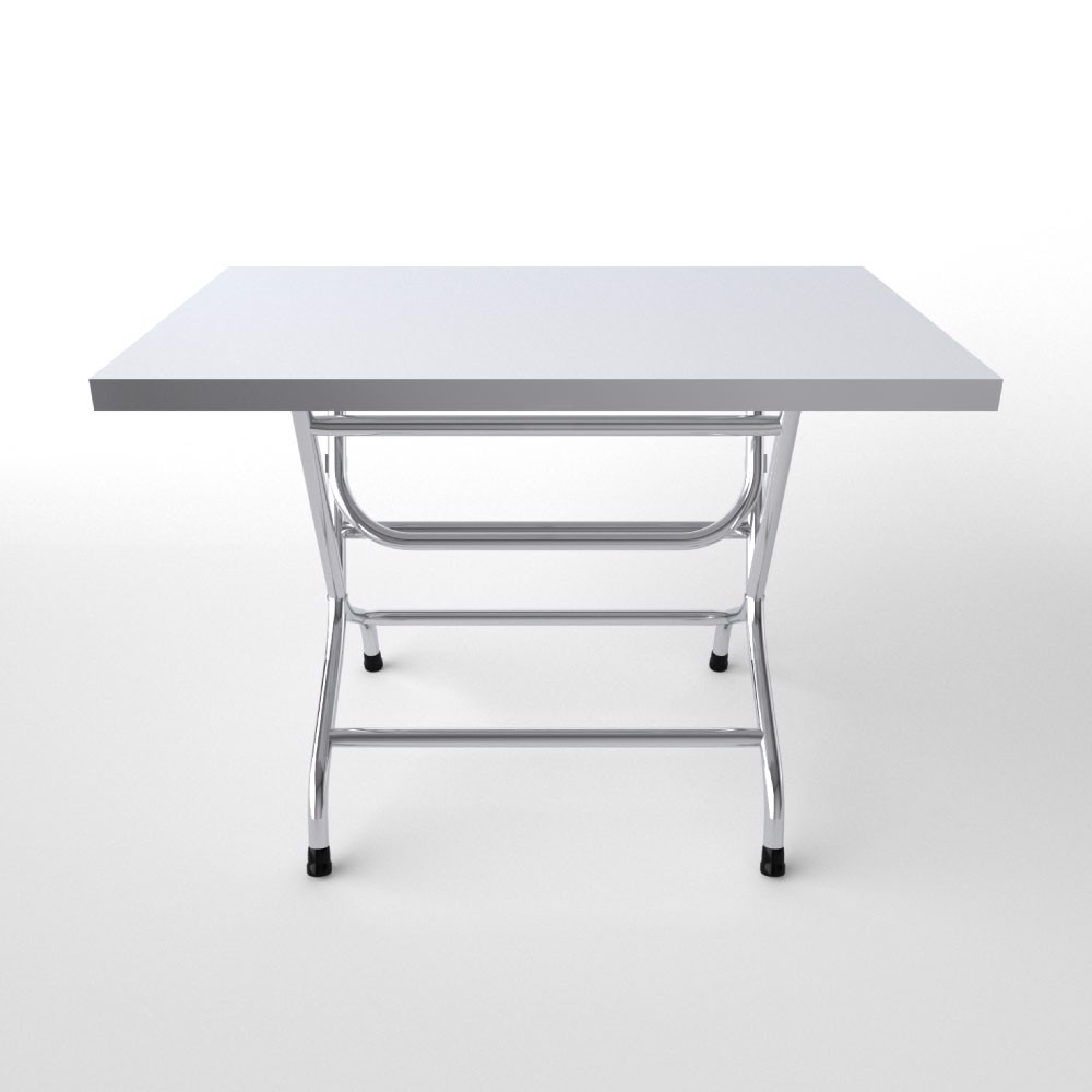 Bàn inox DONA 700 x 1200  chân cao