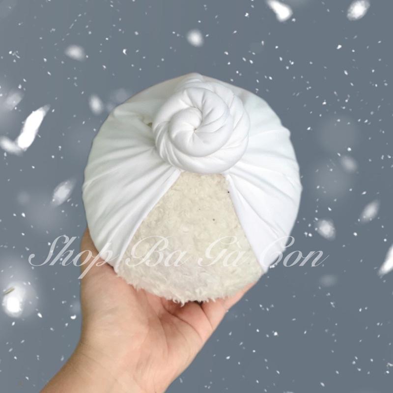 Mũ turban cho bé shop ba gà con