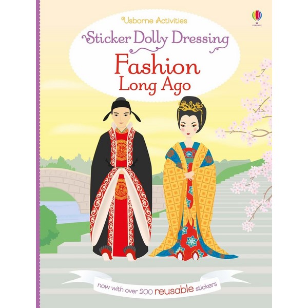 Usborne Sticker Dolly Dressing: Fashion Long Ago