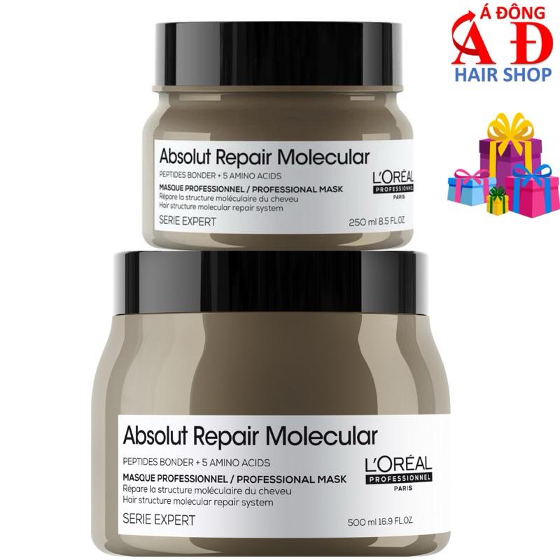 Dầu hấp ủ dưỡng tóc L'Oreal ARM Absolute Repair Molecular Mask siêu phục hồi cấp phân tử Peptides