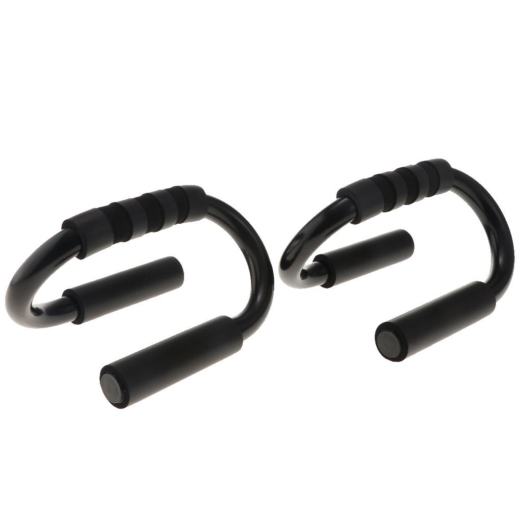 Ab Wheel Roller Fitness Workout Equipment Push Up Bar Chest Arm Muscle Trainer