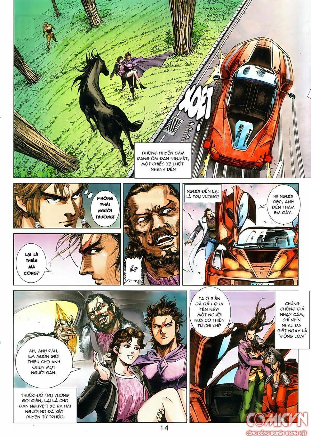 hoàng triều quân lâm chapter 6.1 14