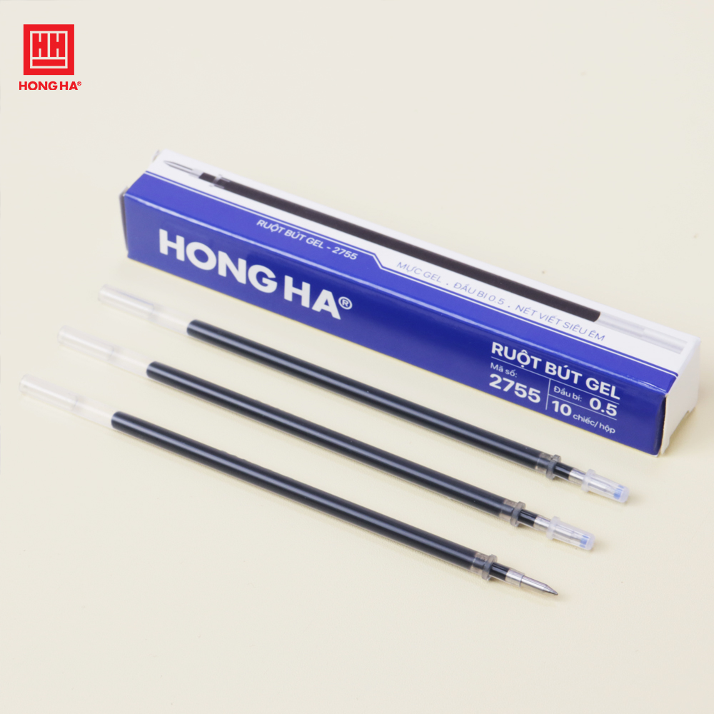 Ruột bút gel, Lõi bút thay thế Hồng Hà ngòi 0.5mm - 2755