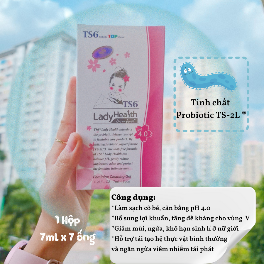 Gel đặt lợi khuẩn TS6