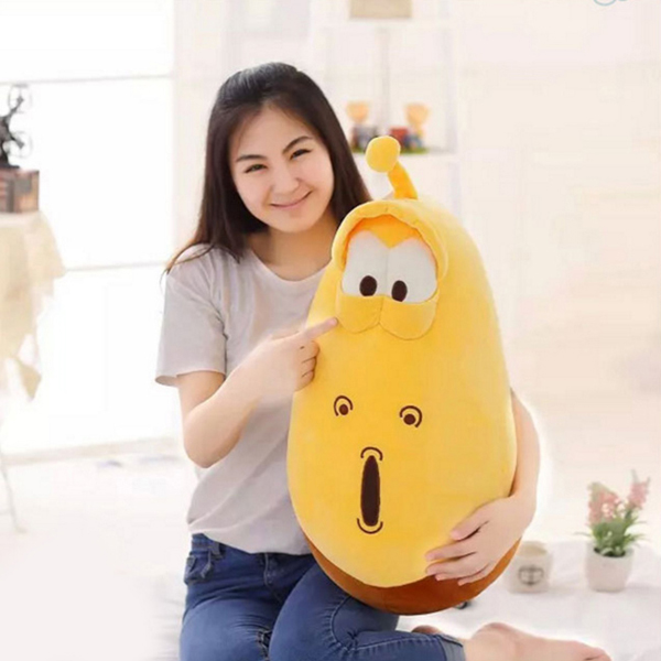 Gấu Bông Sâu Larva Vàng (60 Cm) Gb04