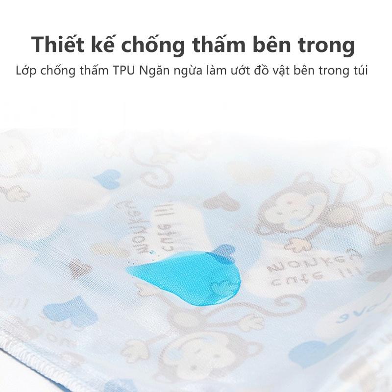 [Einmilk.ân ninh]Túi đựng tã hoặc vật dụng của bé có tay cầm WETB