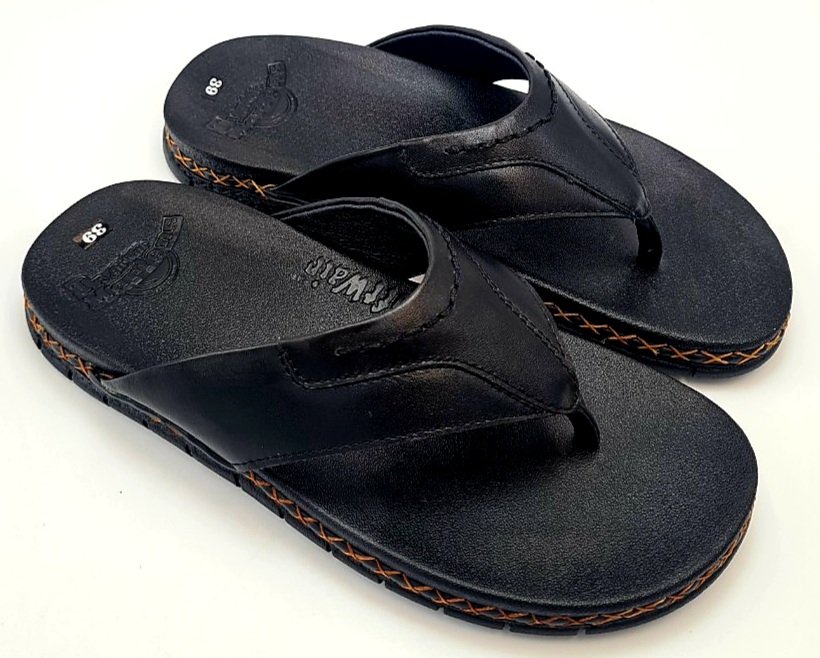 DÉP XỎ NGÓN NAM DA BÒ, QUAI MAY VIỀN CHỈ NỔI ĐẾ DOCTOR MAY DẤU X BAO CHẮC CHẮN