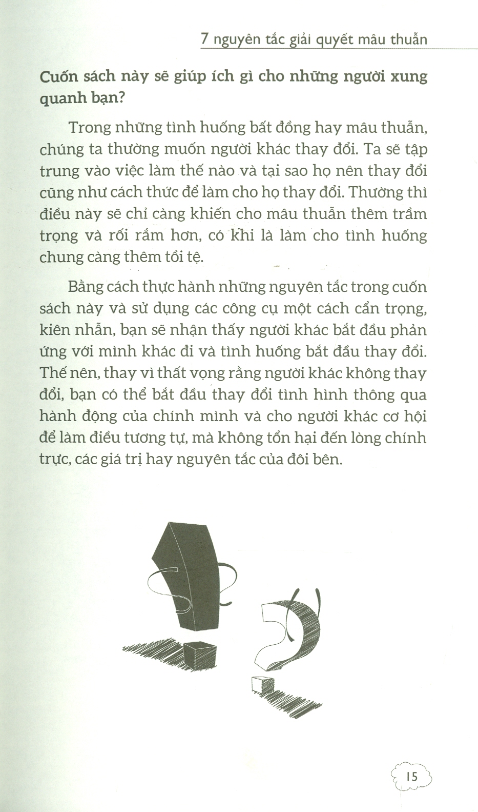 7 NGUYÊN TẮC GIẢI QUYẾT MÂU THUẪN