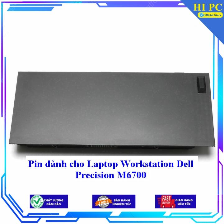 Pin dành cho Laptop Workstation Dell Precision M6700 - Hàng Nhập Khẩu