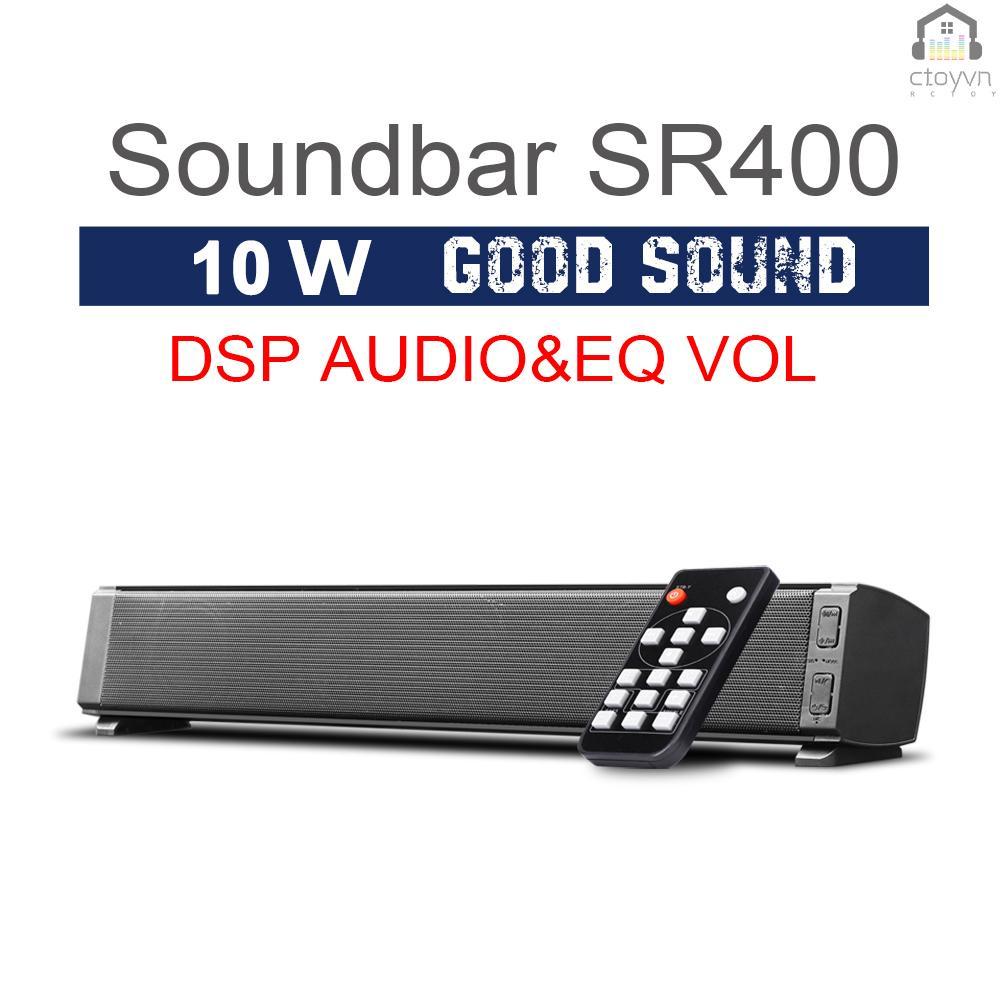 Loa bluetooth không dây mini 2*5W kèm điều khiển từ xa