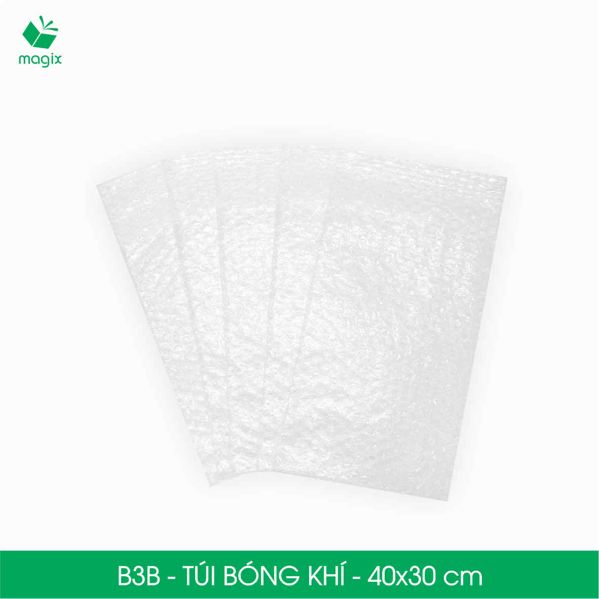 B3B - 40x30 cm - 50 Túi bóng khí chống sốc đóng hàng - Túi gói hàng, bọc chống sốc, xốp chống sốc