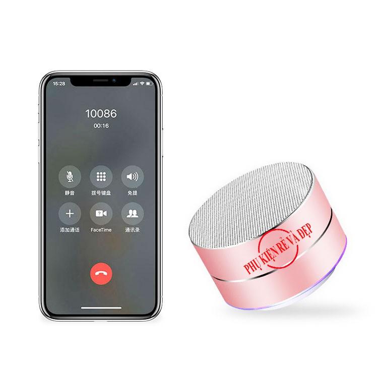 Loa Bluetooth A10 Mini di động - Âm thanh tuyệt hảo, hỗ trợ thẻ nhớ USB AUX