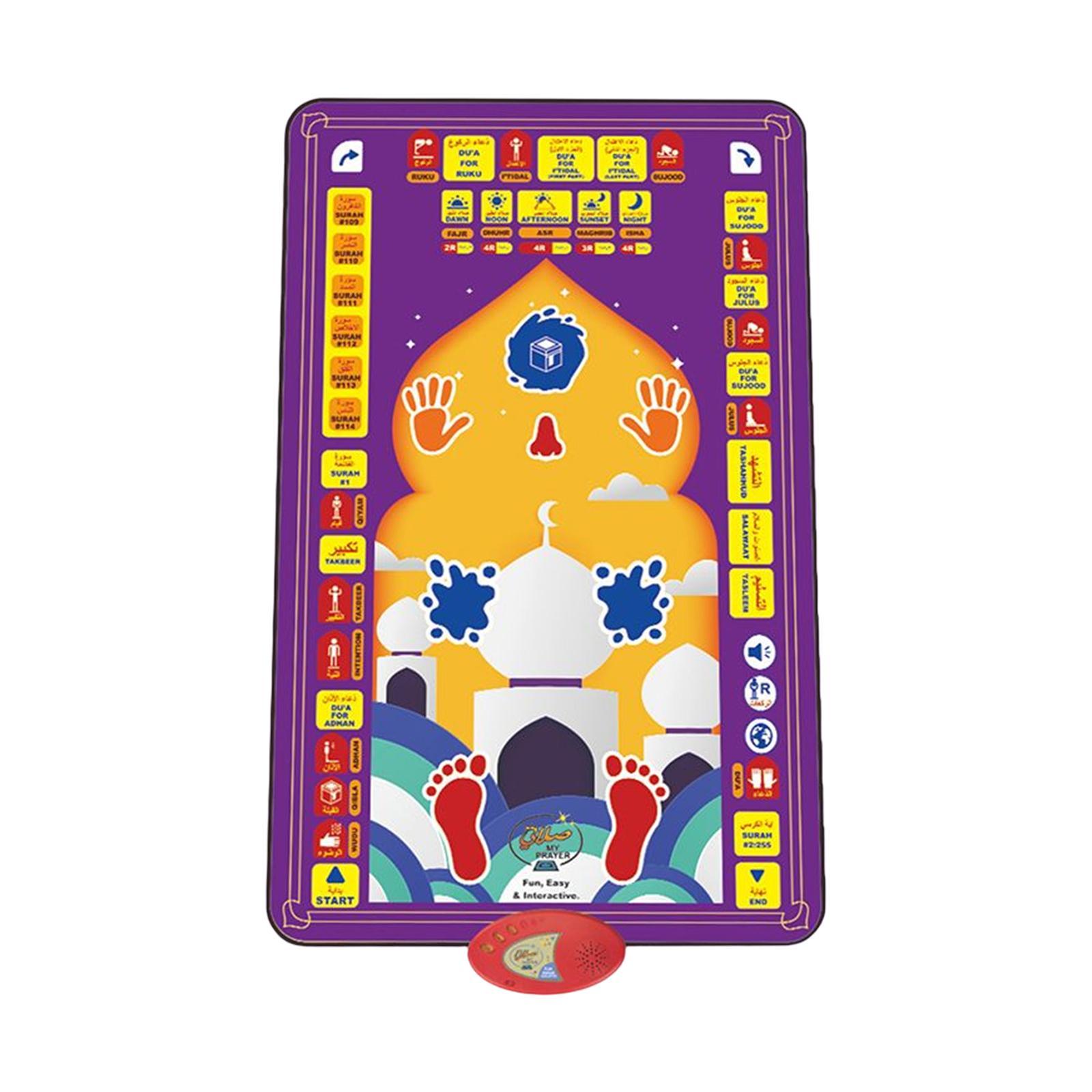 Prayer Rug Portable Interactive for Living Room Kids