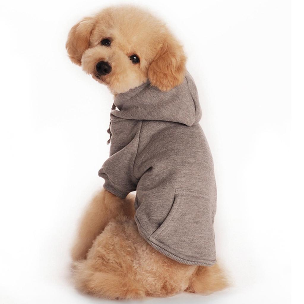 Soft Warm Pet Winter Clothing Dogs Cats Puppies Sports and Leisure Sweater Hoodie Pullover Pet Clothes