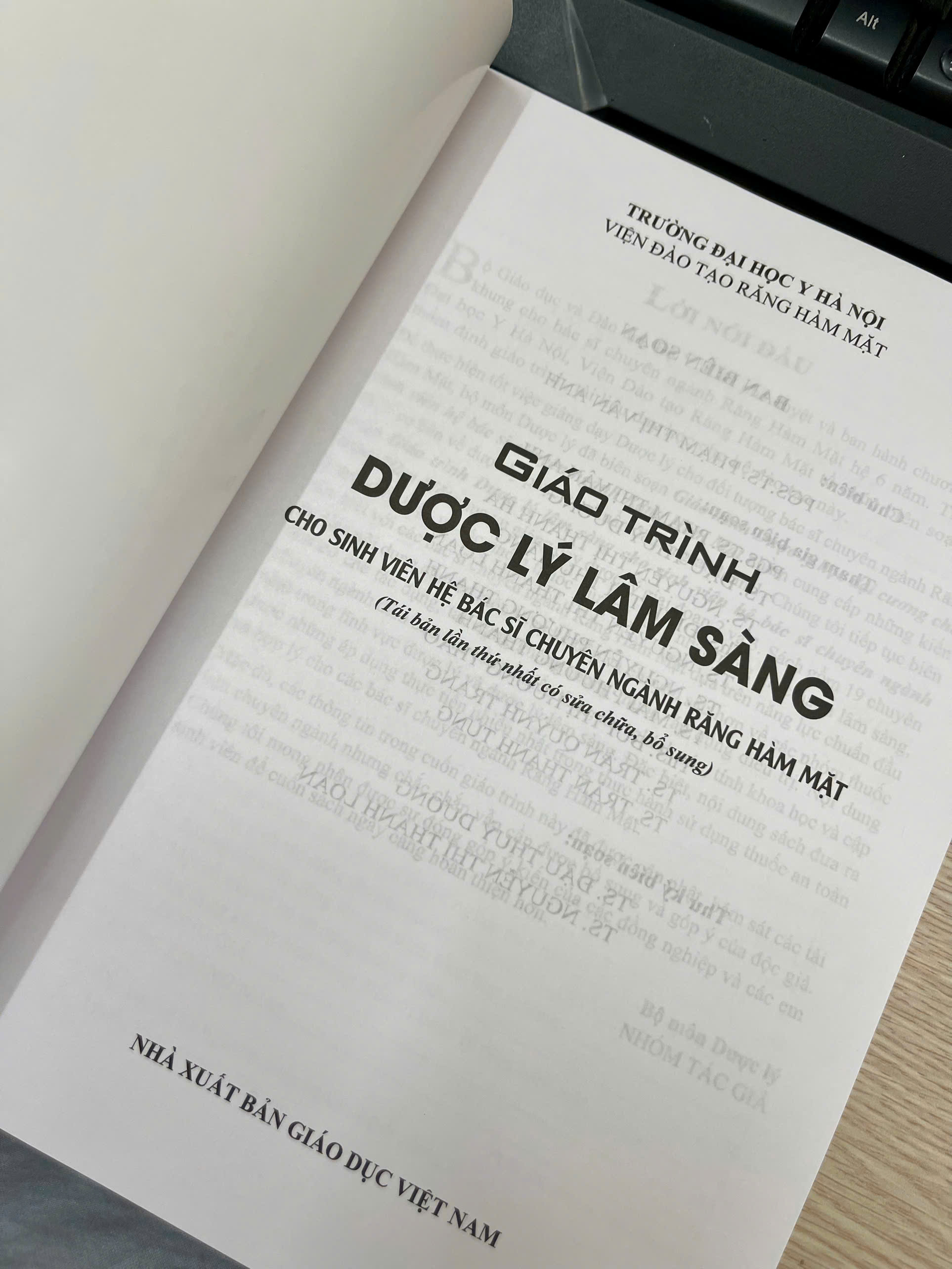 Giáo trình Dược lý lâm sàng cho sinh viện hệ bác sĩ chuyên ngành Răng Hàm Mặt - ảnh 4