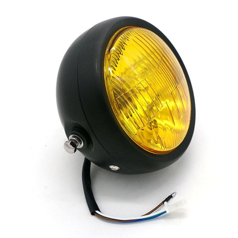 Đèn pha xe máy phong cách vintage kèm giá đỡ