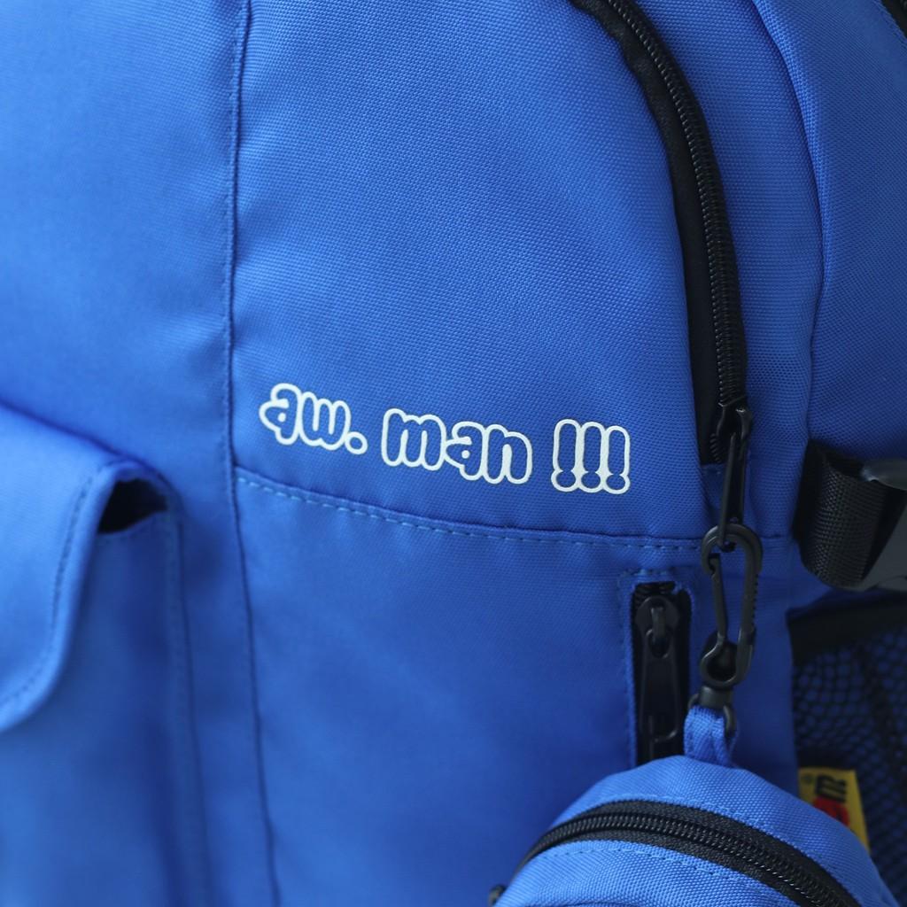 Balo thời trang đi học nam nữ unisex màu sắc nổi bật với chất dù siêu bền nhẹ  - BOM