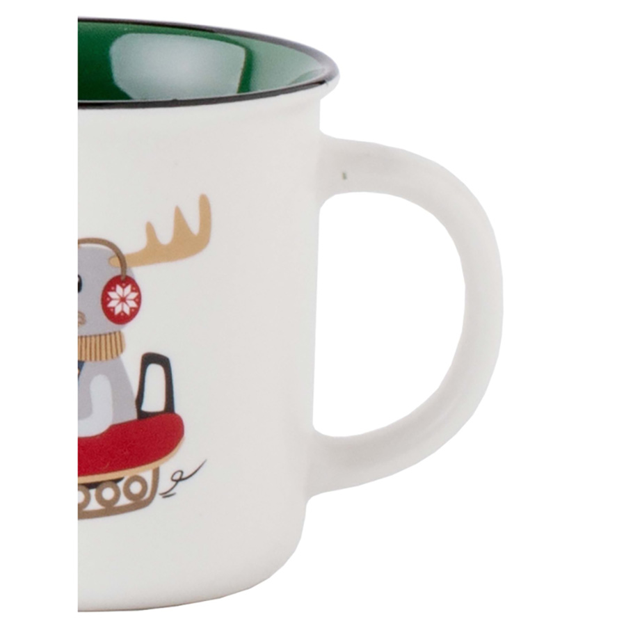 Cốc sứ La Fonte tráng men - 006439