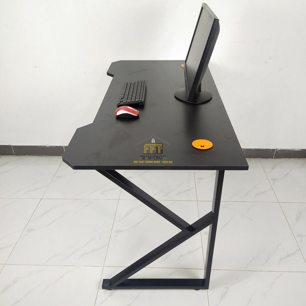 Bàn Chữ K Gaming FUFUTECH Mặt Gỗ MDF 120x60 cm Khung Chân Sắt Sơn Tĩnh Điện Chống Hoen Gỉ Tốt