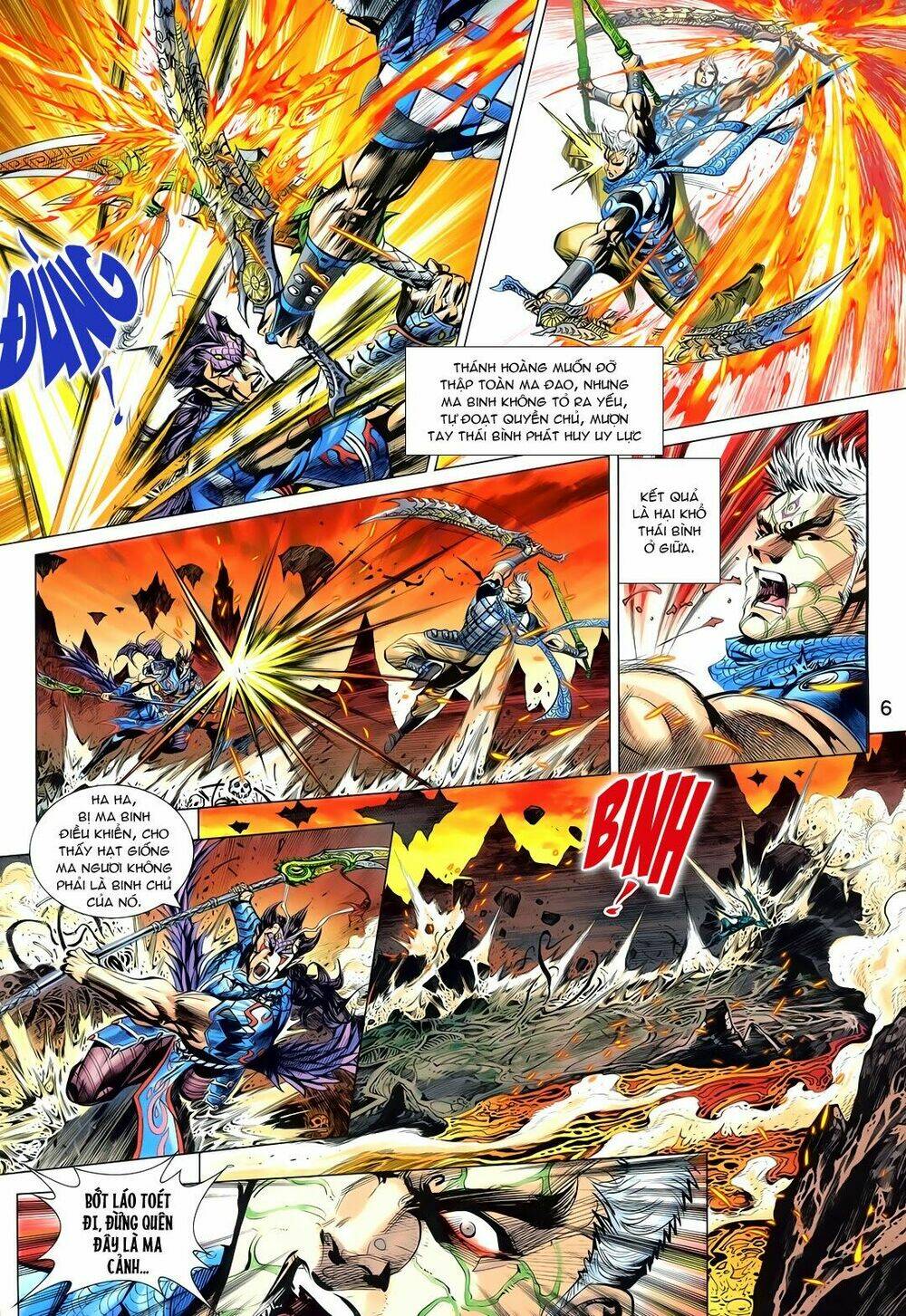 thần binh vấn thiên chapter 17 5