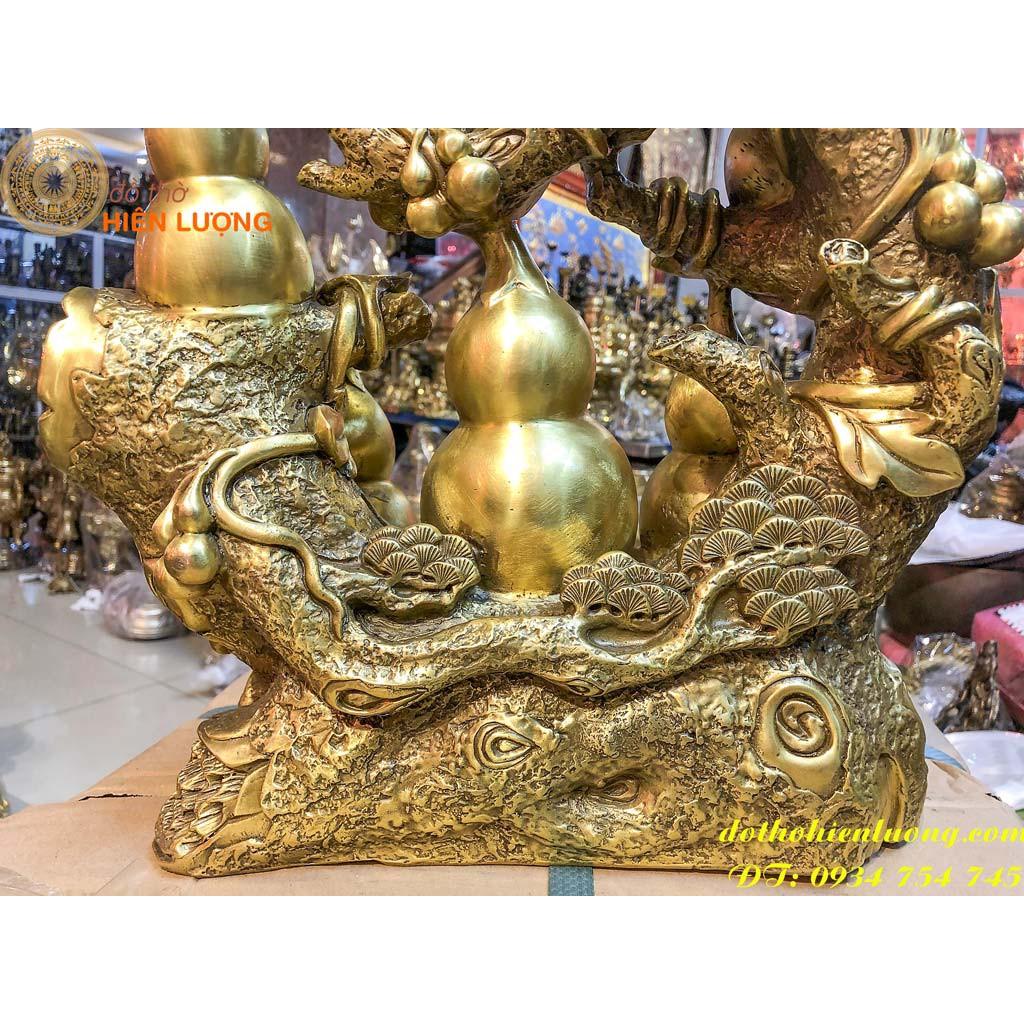 Dàn Hồ Lô Chữ Phúc Bằng Đồng
