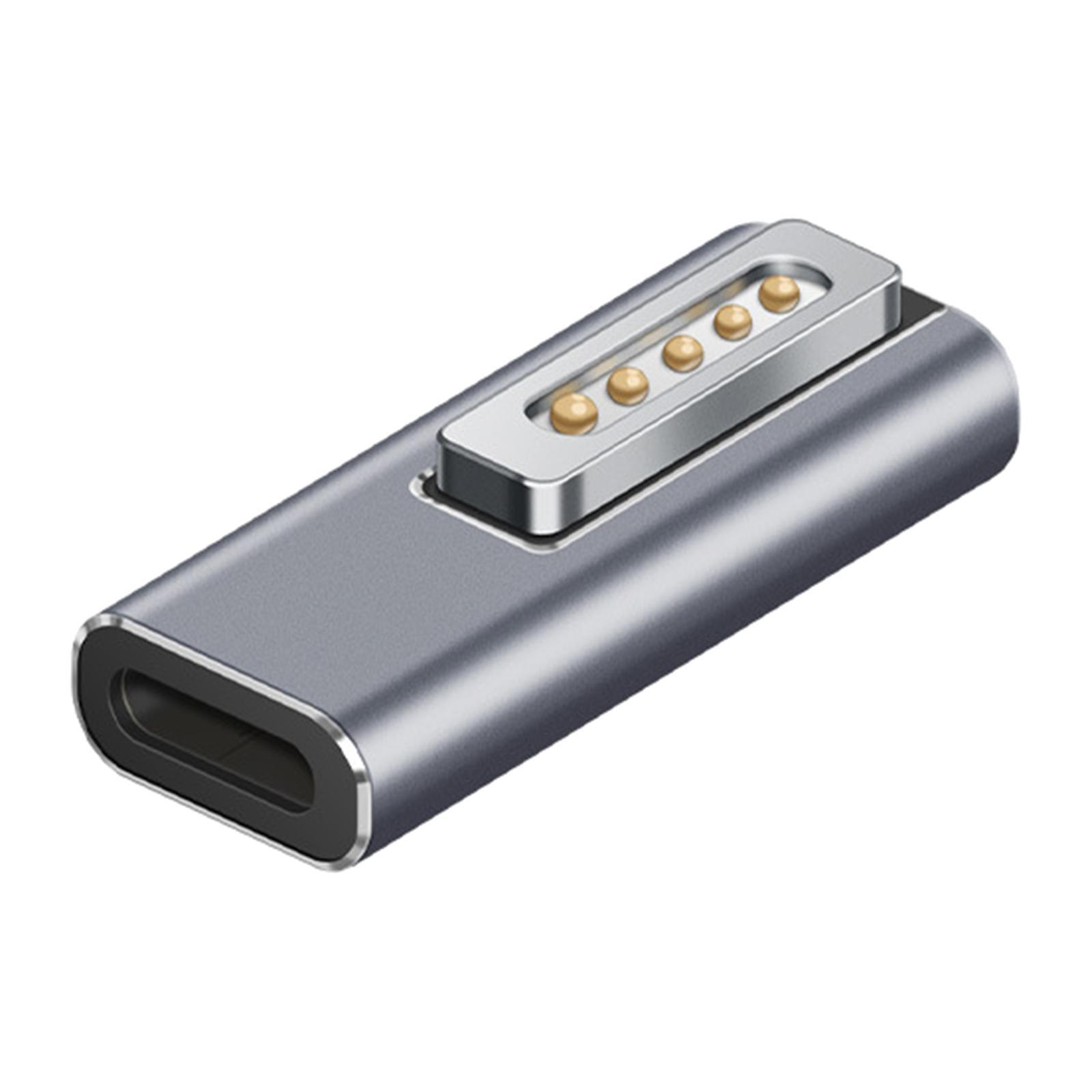 PD Quick Charge Adapter Replacement for MacBook's's's Pro Air PD 100W T-Head Magnetic Magsaf2 Connector USB C Adapter Charger Connector Support