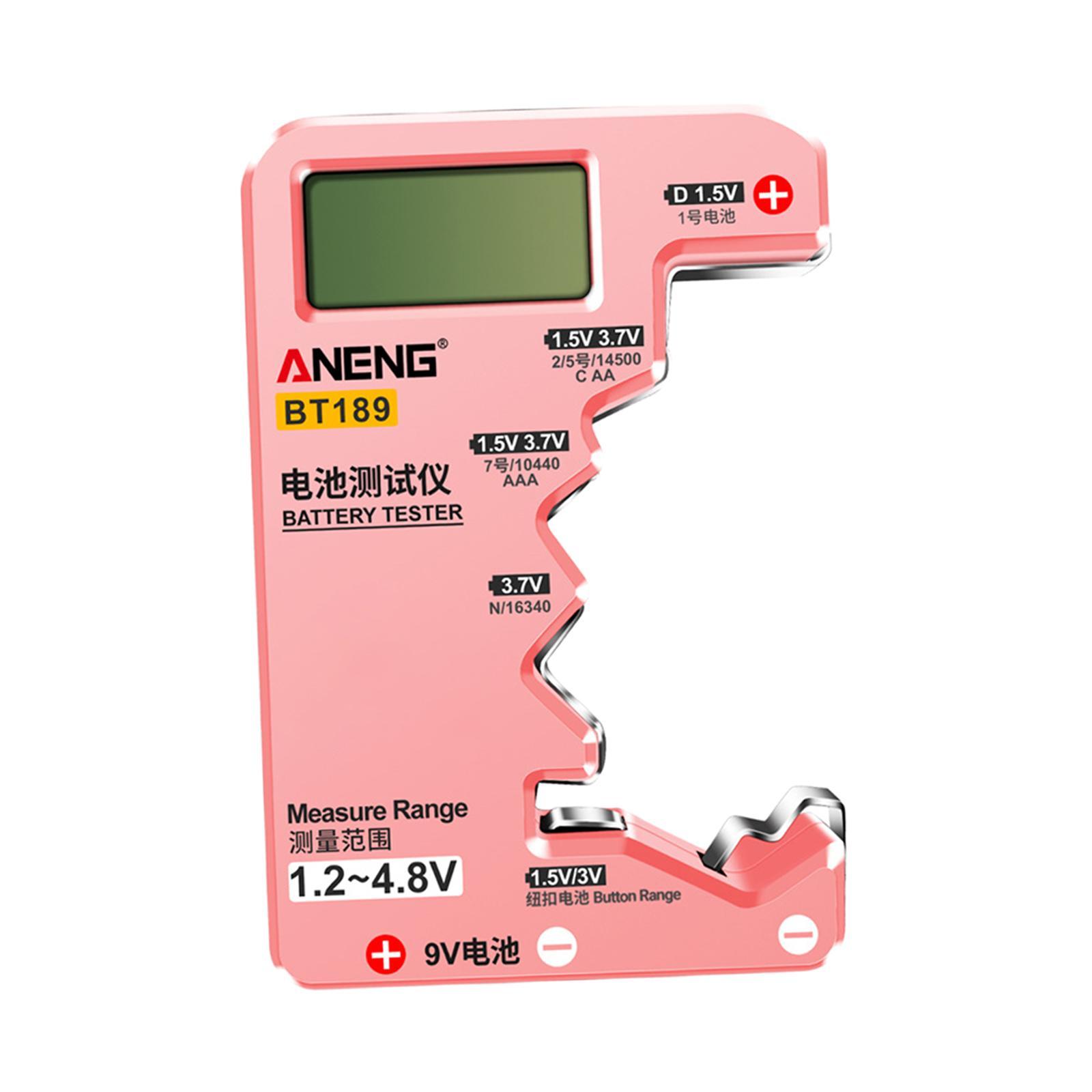 Household Battery Tester Voltage Tester 1.2-4.8V Measuring Tool Equipment