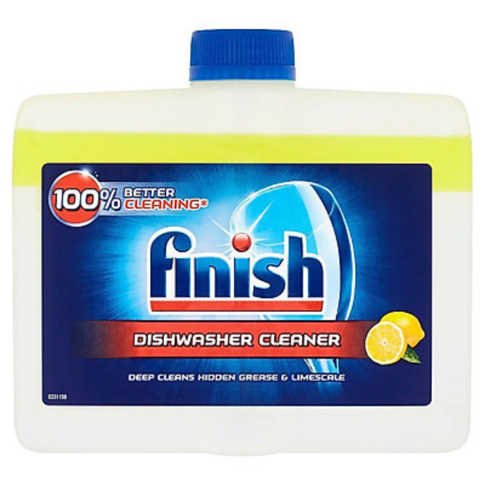 Dung dịch tẩy rửa máy rửa chén Finish Dishwasher Cleaner Lemon 250ml QT006774 - hương chanh