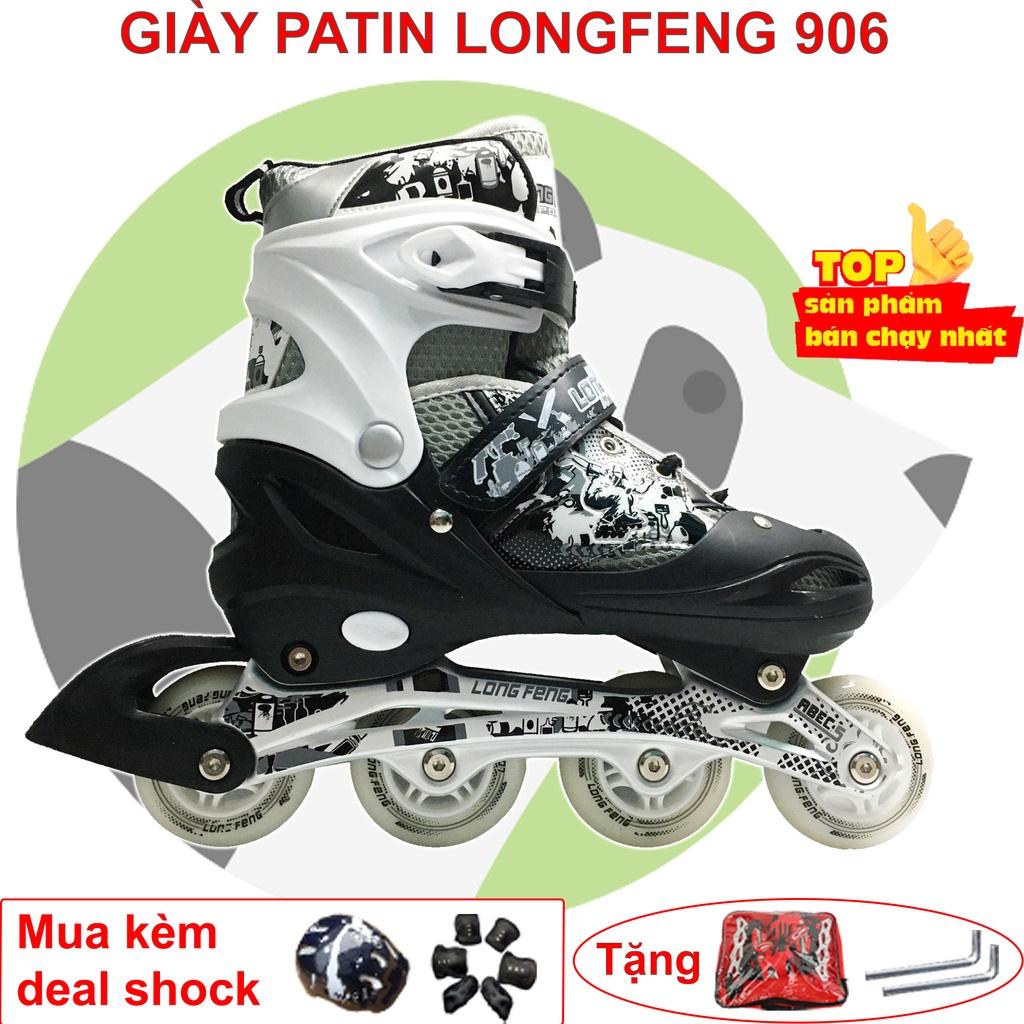 Giày Patin Longfeng 906 Có Thể Điều Chỉnh To Nhỏ Dành Cho Trẻ Em Và Người Lớn Cao Cấp