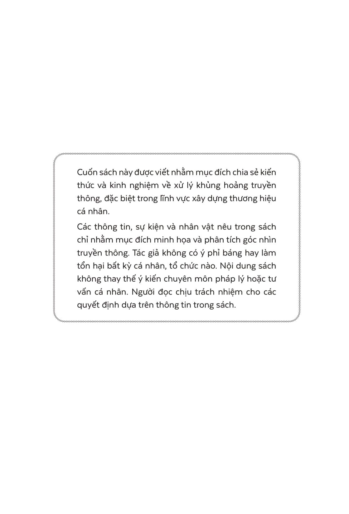 Sách - Xây 1 Đời Sập 1 Đêm - Dự Phòng Và Ứng Phó Khủng Hoảng Truyền Thông Khi Xây Thương Hiệu Cá Nhân