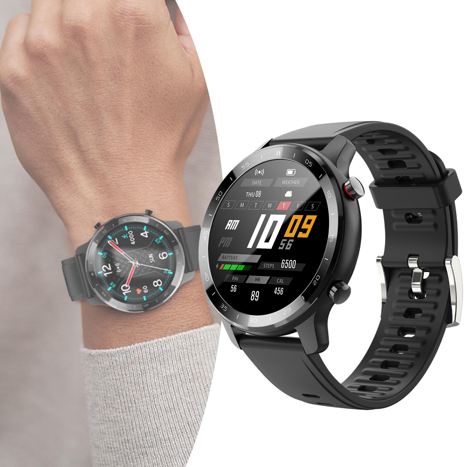 Sports Round Smart Watch 1.28'' IP67 Waterproof Fitness Tracker