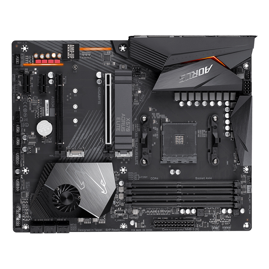 Bo mạch chủ Mainboard GIGABYTE X570 AORUS ELITE (AM4) - Hàng Chính Hãng