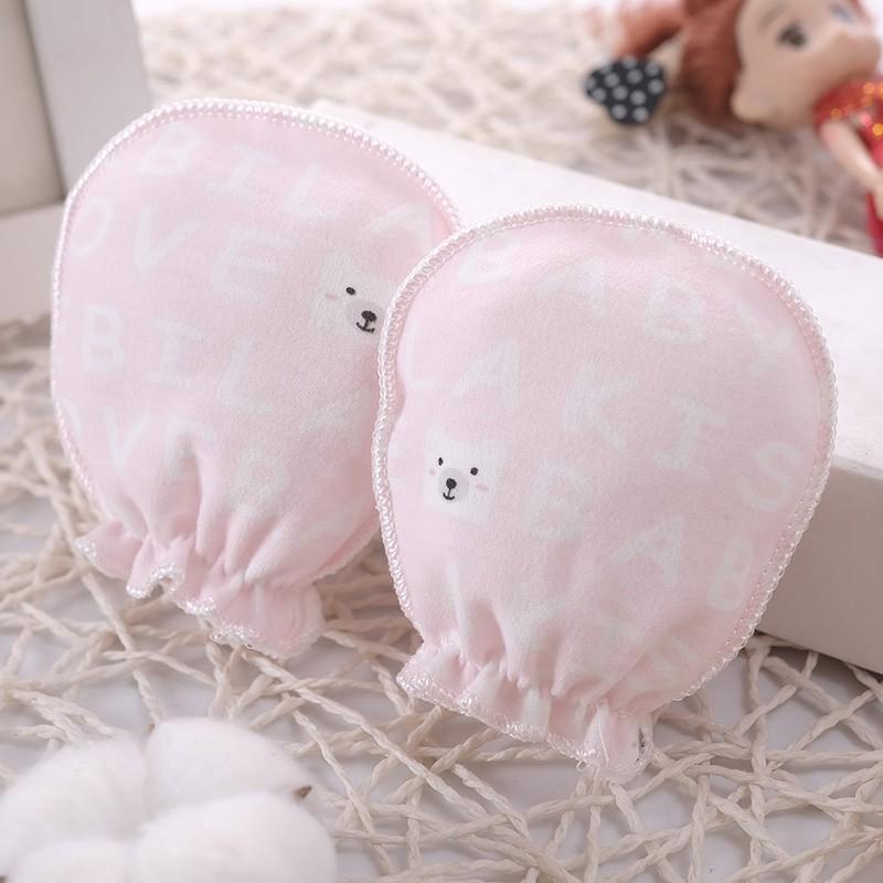 Găng Tay Cho Bé Bao Tay Chống Cào Xước Cho Trẻ Sơ Sinh Chất Cotton