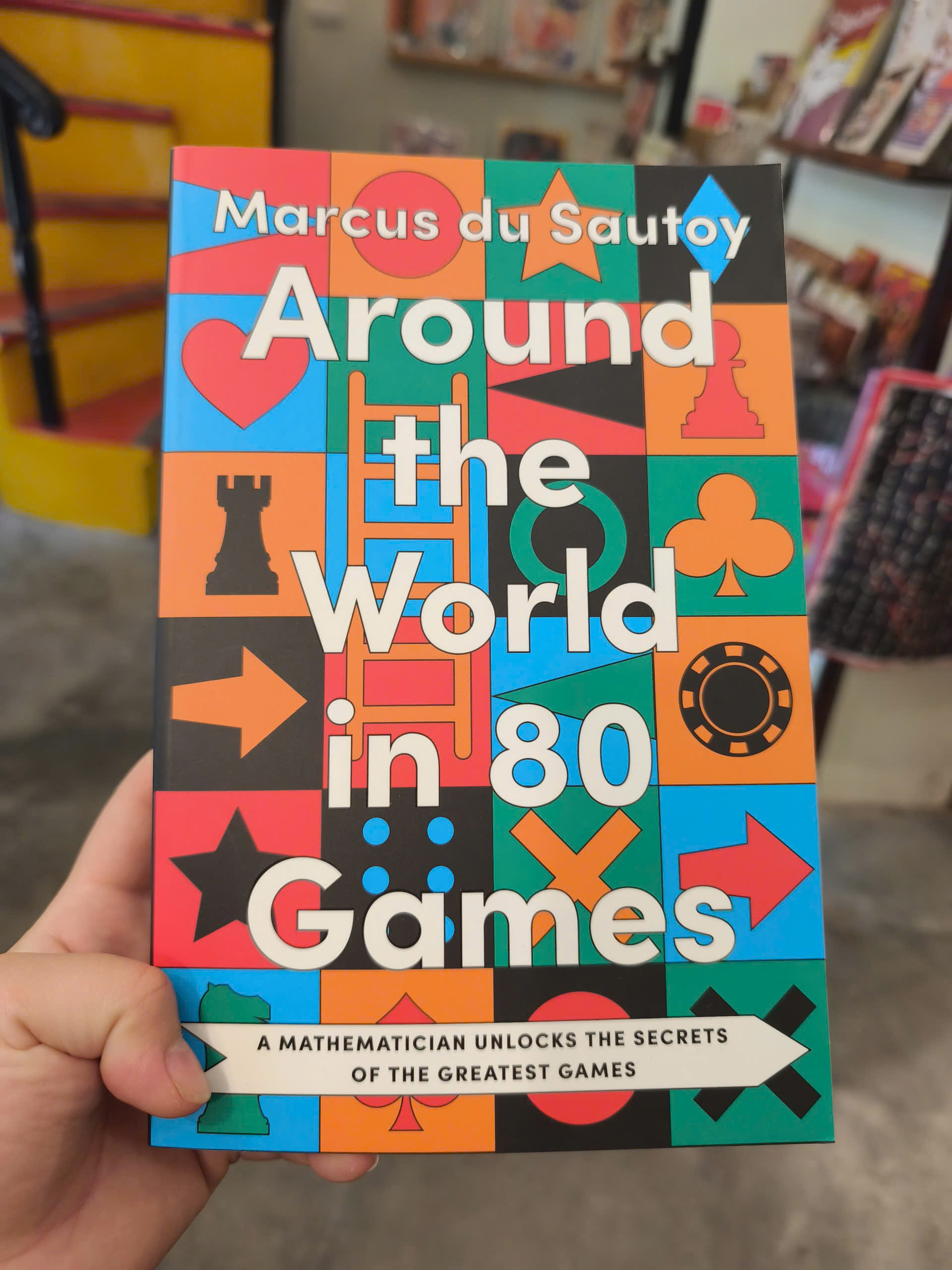 Sách - Around the World in 80 Games - Marcus du Sautoy | Mathematics / Science / Ngoại văn Nhập khẩu