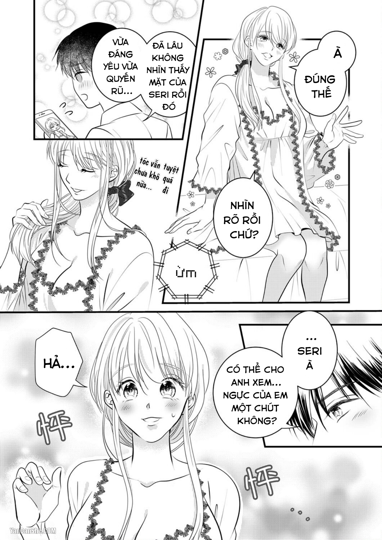 Vuốt Ve Da Thịt Của Người Yêu Mới Ngọt Ngào chapter 7.2 - Trang 4
