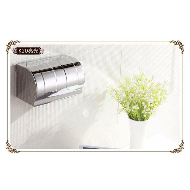 Hộp giấy vệ sinh INOX 304 Model 20cm