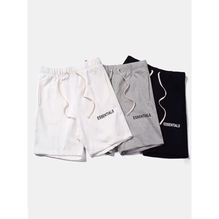 Quần Short Nam Nữ Hàn Quốc Unisex Dáng Rộng In Chữ ESSEN 2 Màu Cực Chất